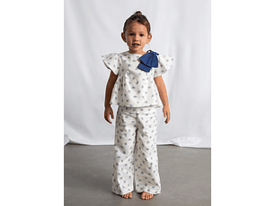 CONJ. CALÇA ESTAMPADA