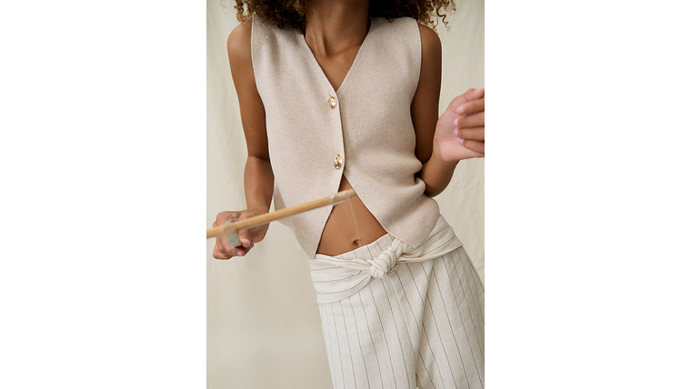 TOP TRICOT COM BOTÕES 6