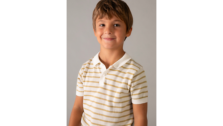 POLO M/CURTA TRICÔ 4