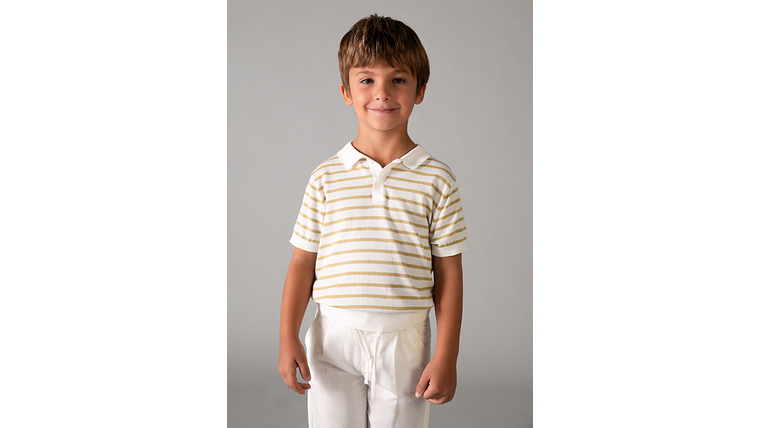 POLO M/CURTA TRICÔ 5