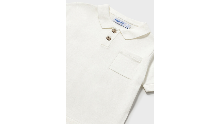 POLO M/CURTA TRICÔ 3