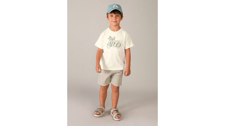 CAMISETA M/CURTA BORDADA 4