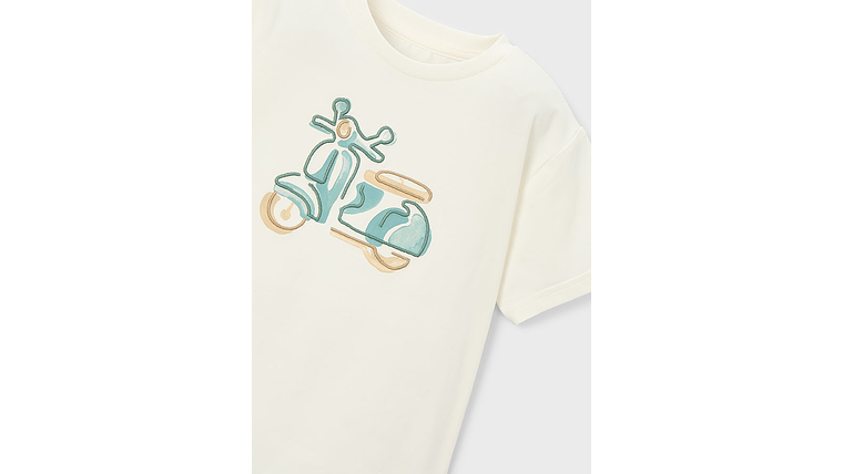 CAMISETA M/CURTA BORDADA 5