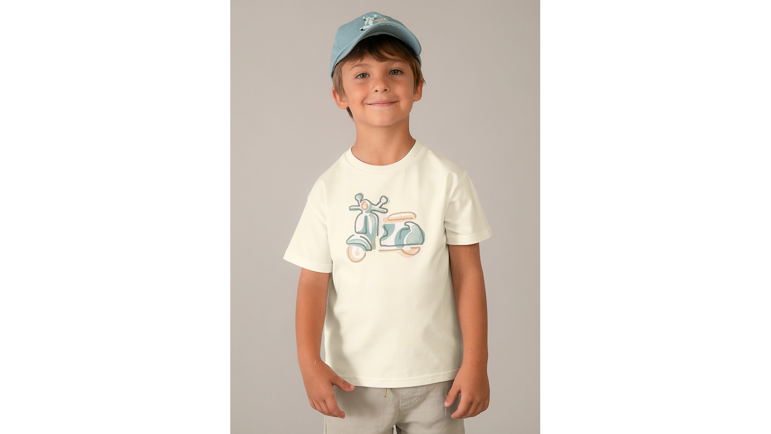 CAMISETA M/CURTA BORDADA 1