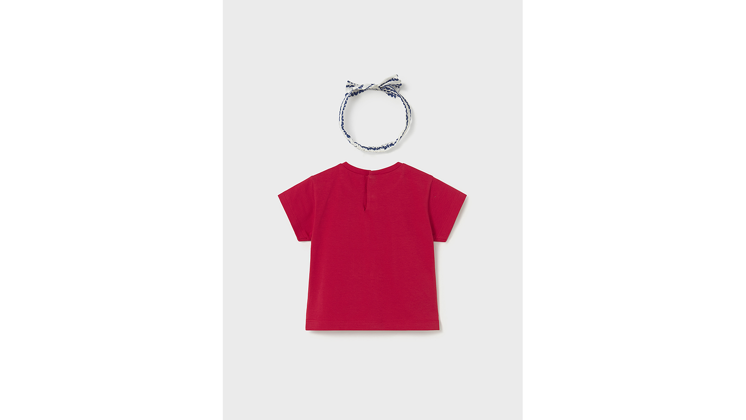 T´SHIRT COM BANDOLETE VERMELHO 2