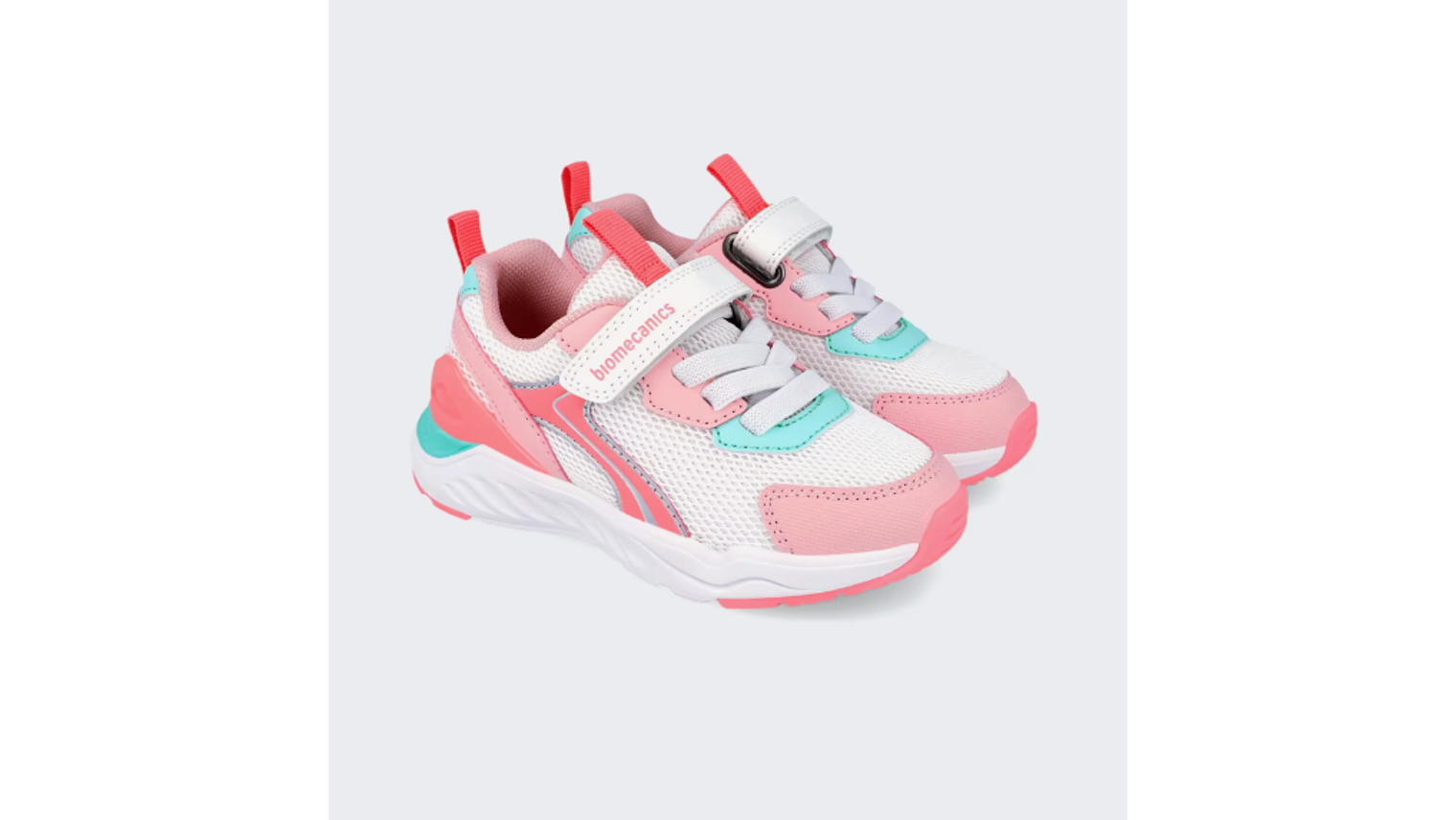 SNEAKER BRANCO/ROSA 24-27 1