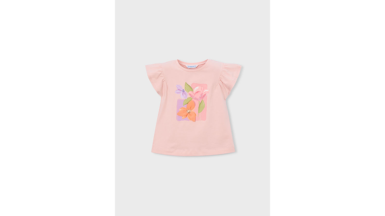 CAMISETA MANGA CURTA FLOR 3