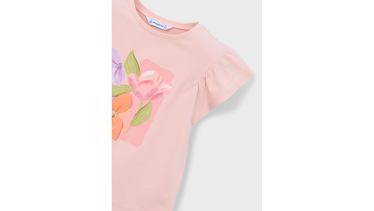 CAMISETA MANGA CURTA FLOR 4