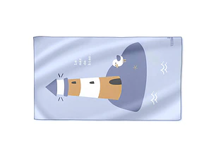 TOALHA DE MICROFIBRA NAVY HUGS 90*160