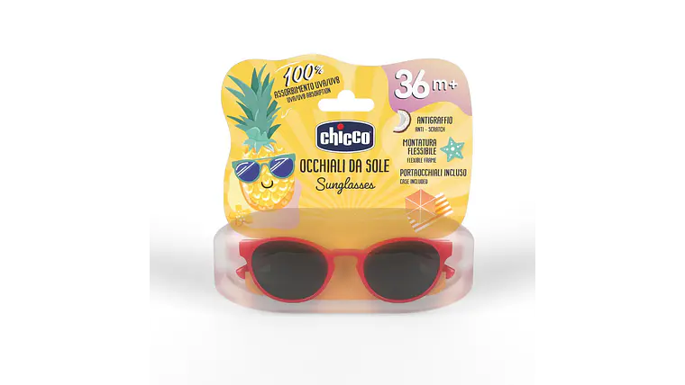 OCULOS DE SOL 36M+ VERMELHO 3