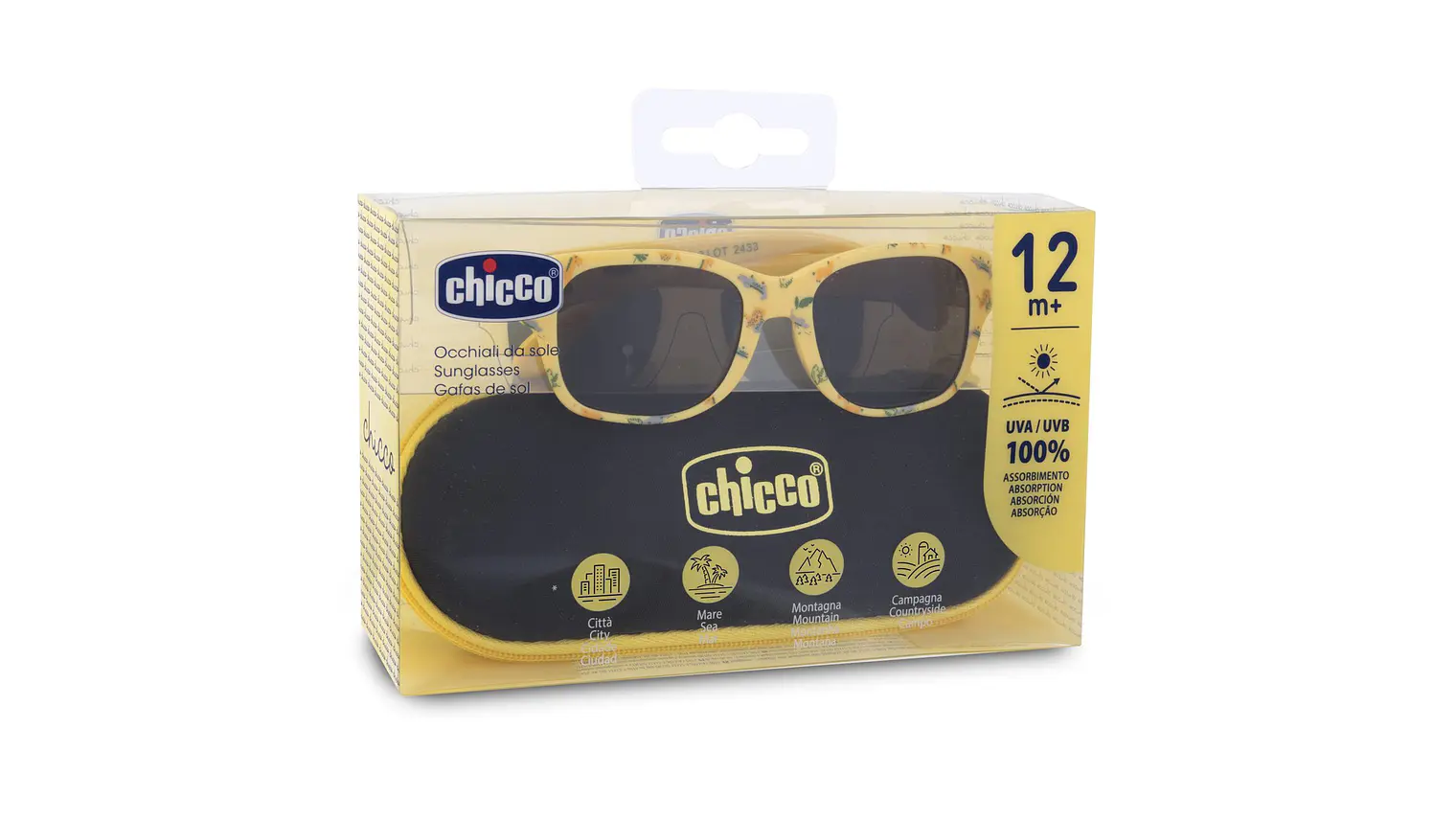 OCULOS DE SOL 12M AMARELO 2025 2