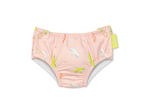 FATO DE BANHO COM FRALDA UV UPF 50+ 24-36M TROPICOOL PINK
