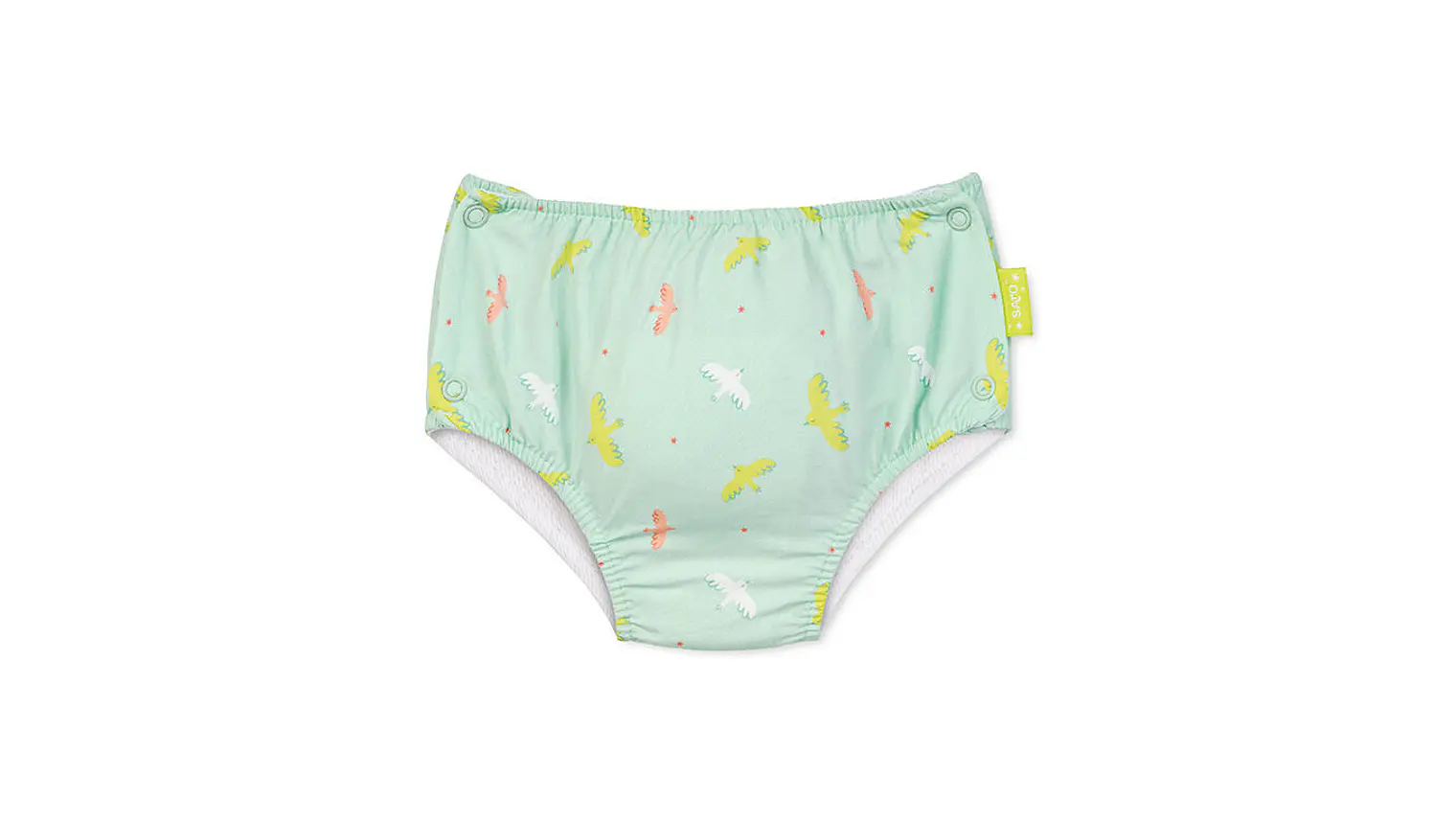 FATO DE BANHO COM FRALDA UV UPF 50+ 18-24M TORPICOOL MINT 1