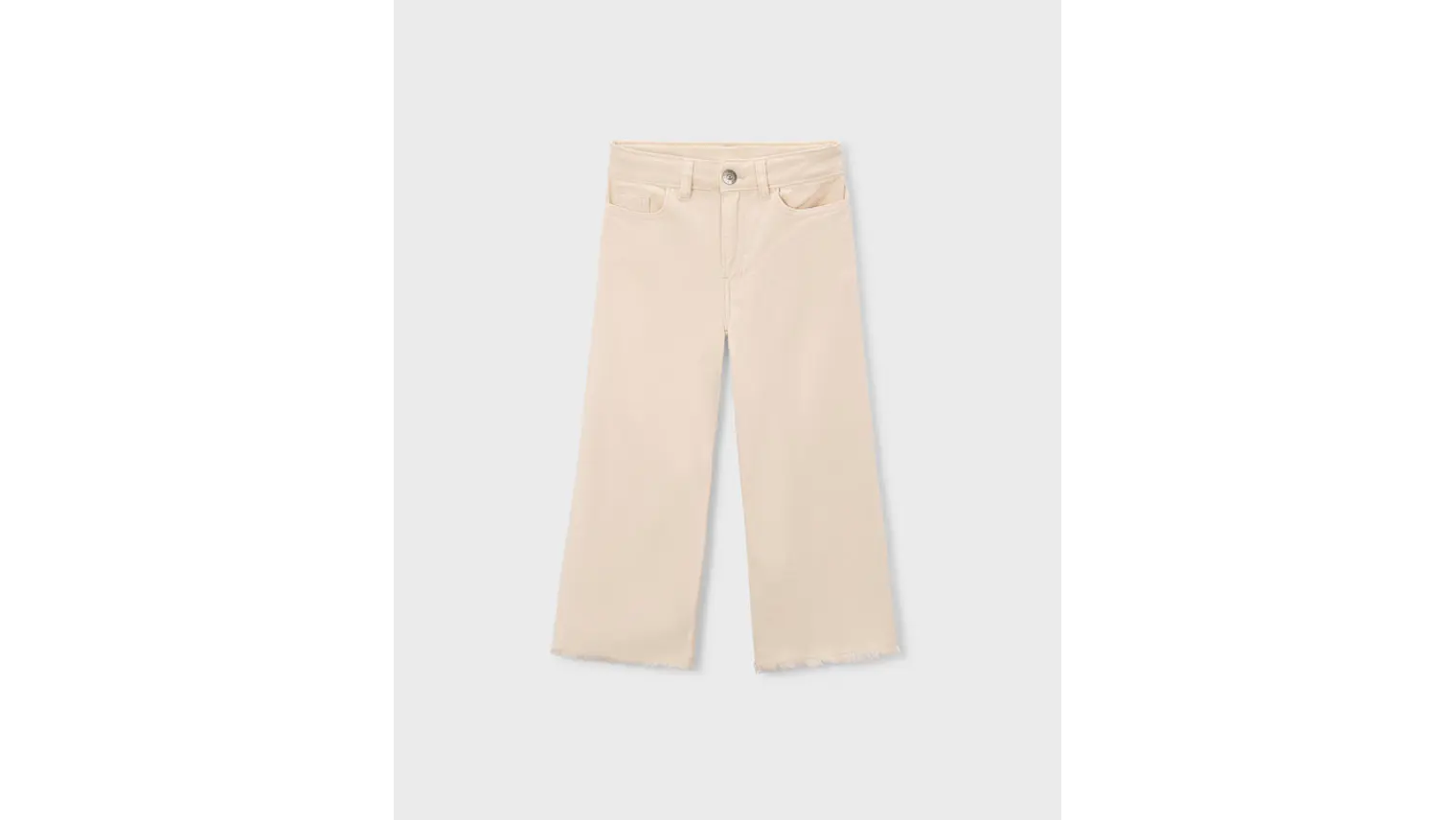 CALÇA SARJA C/ PERNAS LARGAS 1