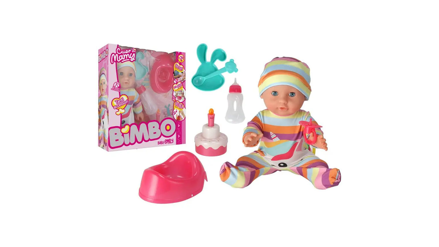 BONECO 35 CM C/BEBE 1