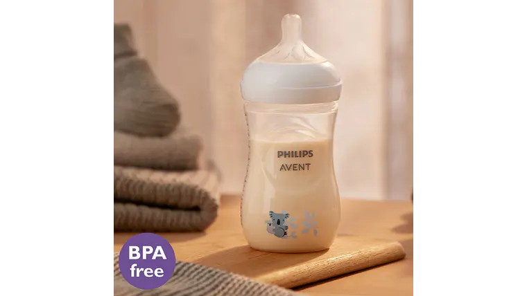 PHILIPS AVENT BIBERÃO 260 ML. KOALA NAT RESPONSE 2