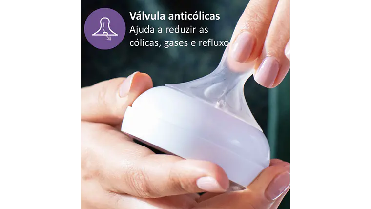 PHILIPS AVENT BIBERÃO 260 ML. KOALA NAT RESPONSE 3