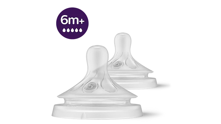 PHILIPS AVENT 2 TETINAS T5 FLX ULTRARÁPIDO 6M+ NAT RESPONSE 2