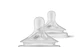 PHILIPS AVENT 2 TETINAS T2 FLX LENTO 0M+ NAT RESPONSE - Thumbnail 2