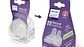 PHILIPS AVENT 2 TETINAS LIQUIDOS ESPESSOS 6M+ NAT RESPONSE - Thumbnail 1