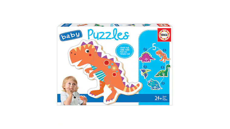 5 BABY PUZZLES DINOSSAUROS 2-4A 1