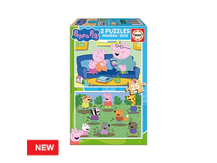 2X SUPER PUZZLE 25 PEPPA 3-5A