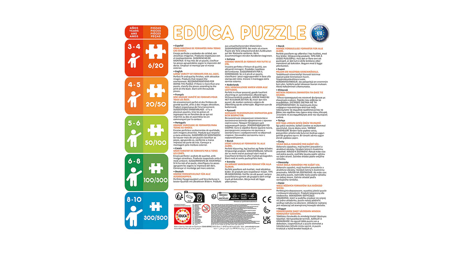 2X SUPER PUZZLE 25 PEPPA 3-5A 3