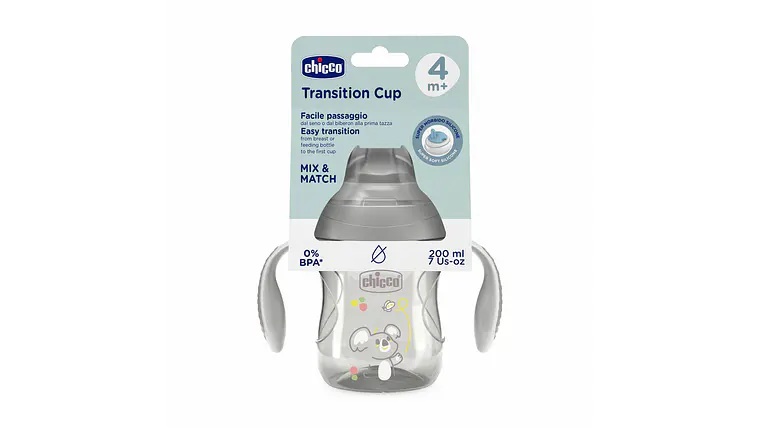 COPO TRANSIÇÃO CINZA 4+ 1
