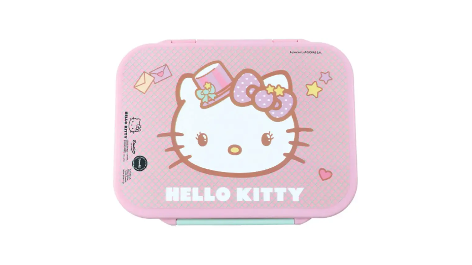 CAIXA LANCHEIRA HELLO KITTY 3* 3
