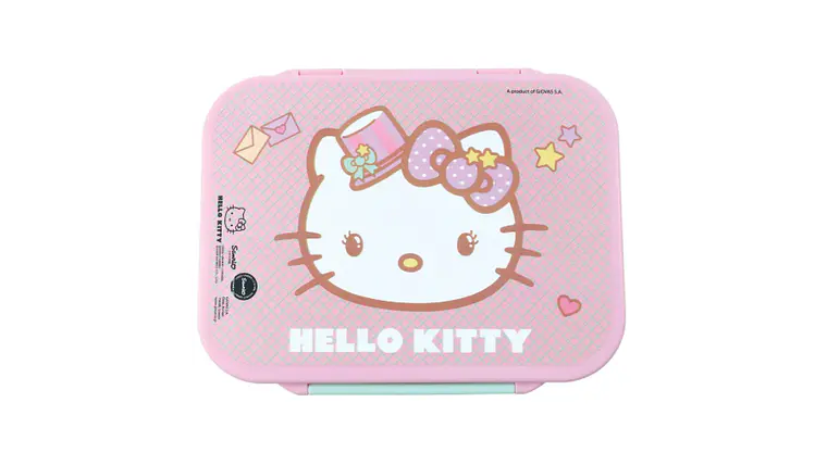 CAIXA LANCHEIRA HELLO KITTY 3* 3
