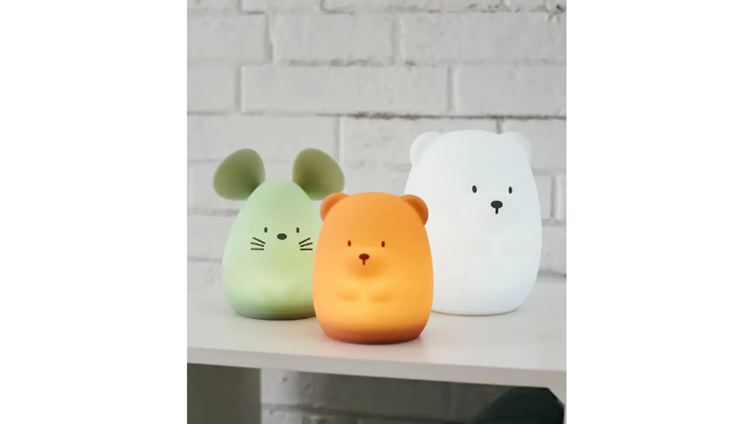 NATTOU - LUZ DE PRESENÇA - RATO - SILICONE - 12 CM 4