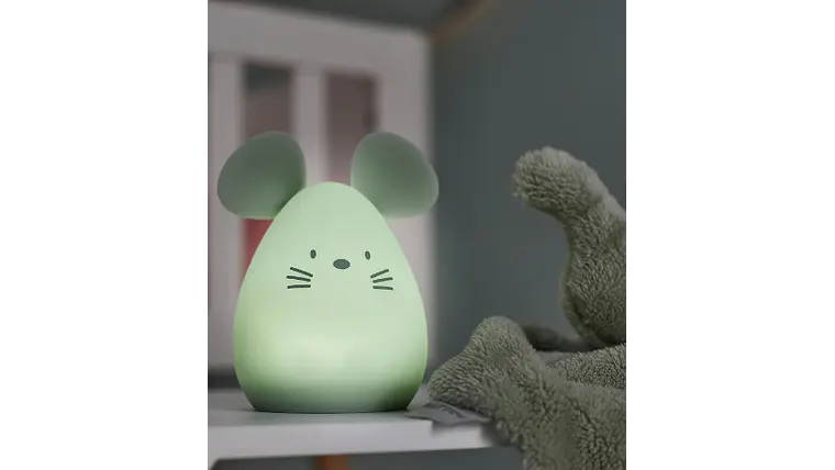 NATTOU - LUZ DE PRESENÇA - RATO - SILICONE - 12 CM 1
