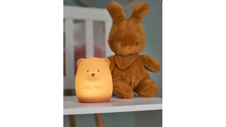 NATTOU - LUZ DE PRESENÇA - URSO - SILICONE - 12 CM 1