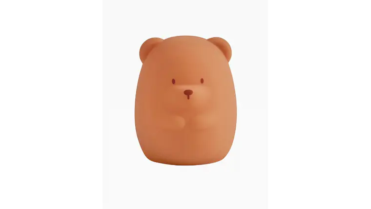 NATTOU - LUZ DE PRESENÇA - URSO - SILICONE - 12 CM 2