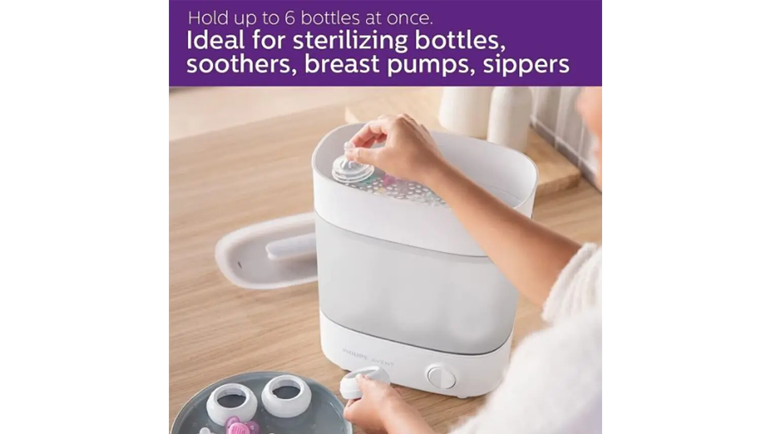 PHILIPS AVENT - ESTERILIZADOR ELÉCTRICO 3