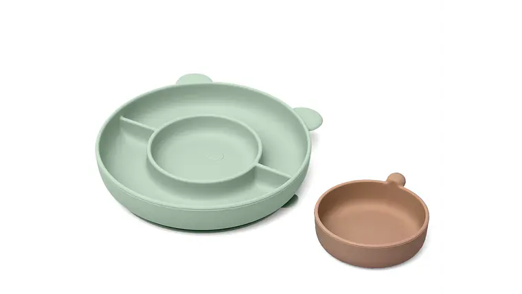 PRATO URSO SILICONE VERDE 3