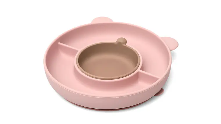PRATO URSO SILICONE ROSA 2