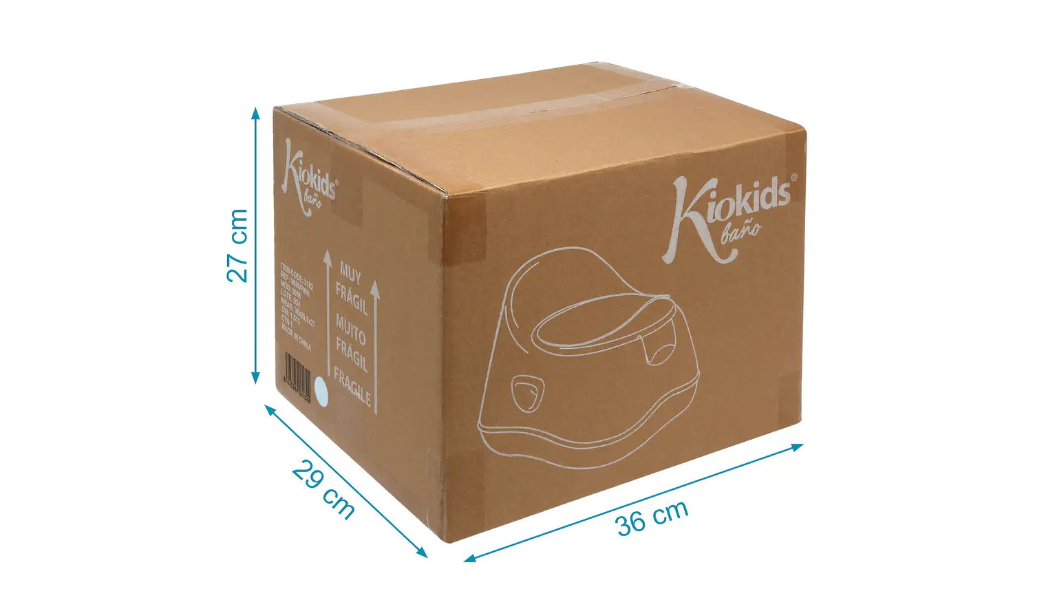 PENIQUINHO INFANTIL 29 CM AZUL 3