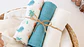 MUSSELINA 70X70CMS BAMBU AZUL 3U - Thumbnail 1