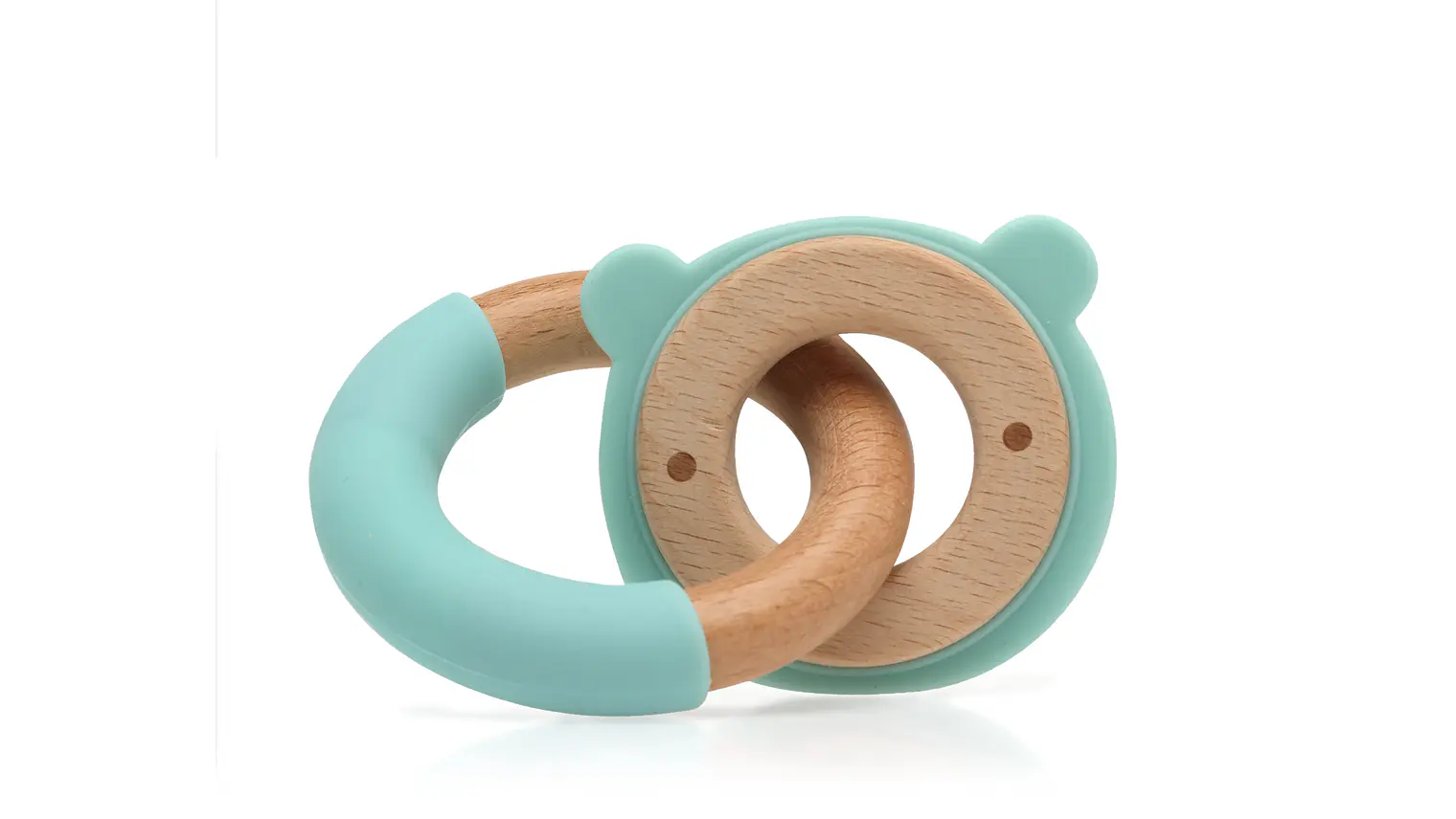 MORDEDOR 7 CM SILICONE VERDE 3