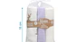 B. MUSSELINA 70X70CMS BAMBU LAVANDA 3U - Thumbnail 2