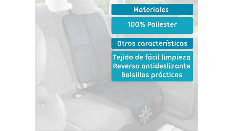 C/F. PROTECTOR DE ASSENTO PARA CARRO 123X48CMS 4