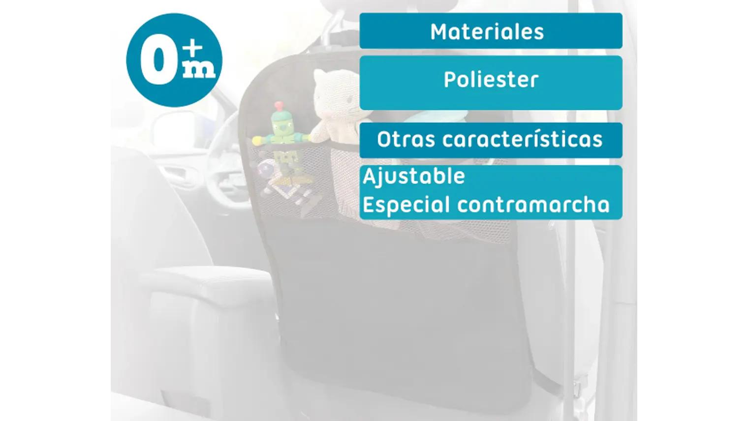 C/F. PROTECTOR DE ASSENTO PARA CARRO 3