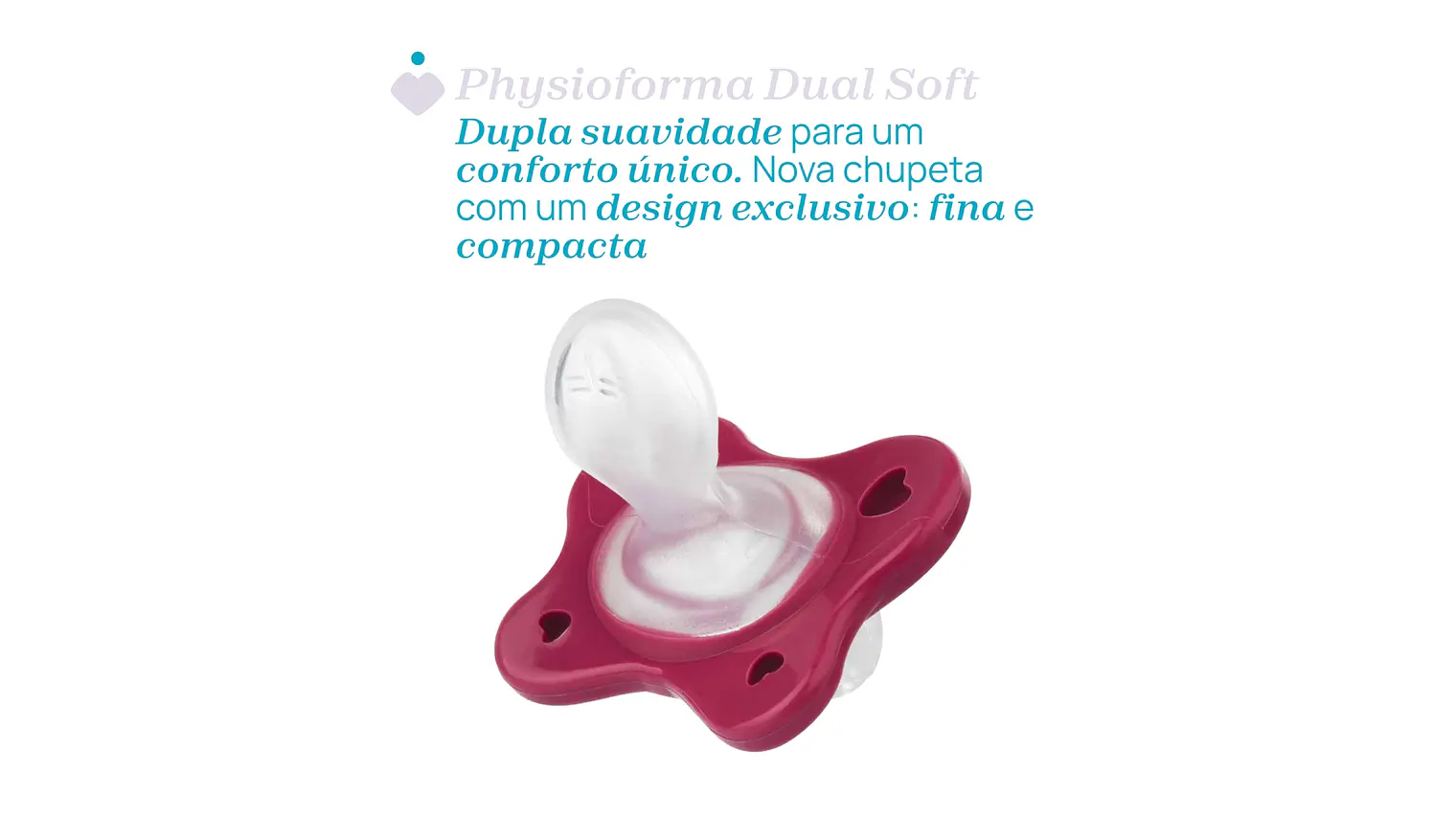 CHUPETAS PHYSIO DUALSOFT 2-6M 3