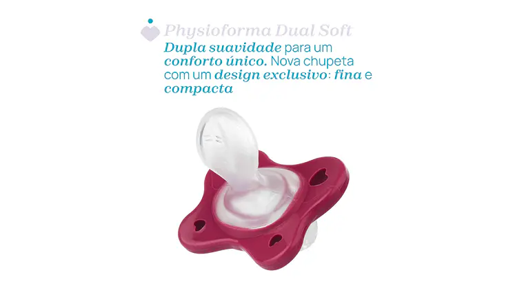 CHUPETAS PHYSIO DUALSOFT 2-6M 3