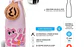 CANTIL AÇO INOX ROSA 350ML - Thumbnail 2