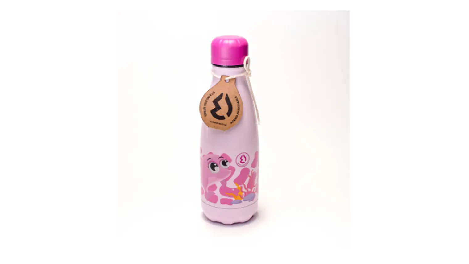 CANTIL AÇO INOX ROSA 350ML 1