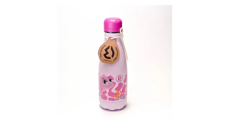 CANTIL AÇO INOX ROSA 350ML 1