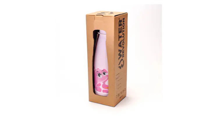 CANTIL AÇO INOX ROSA 350ML 3