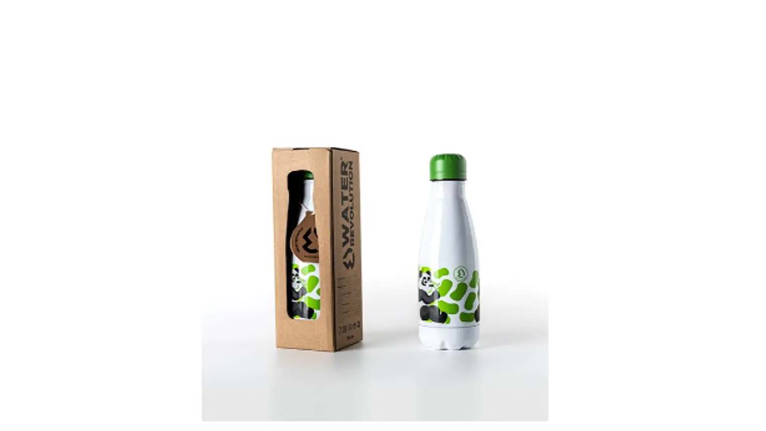 CANTIL AÇO INOX BRANCO 350ML 1